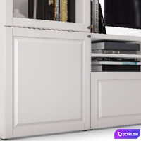 Combination for TV Best with Smeviken facades 3D Model Vray, Corona