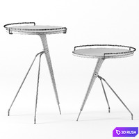 Umanoff Side Table by Menu 3D Model Corona