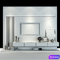 Cabinet Furniture_084 3D Model Vray