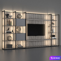 Natevo Continuum TV cabinet (Flou)