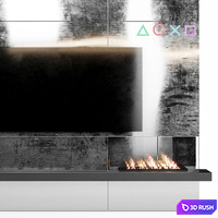 TV Zone 46 3D Model Vray, Corona