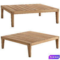 URBA Coffe Table 3D Model Vray, Corona