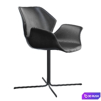 Armchair Zuiver Nikki 3D Model Vray