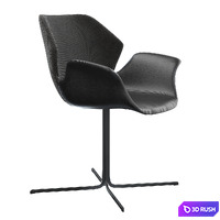 Armchair Zuiver Nikki 3D Model Vray