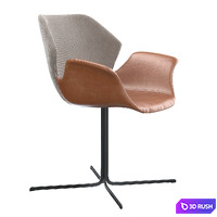 Armchair Zuiver Nikki 3D Model Vray