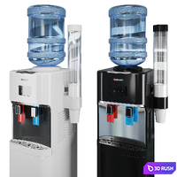 Cooler HotFrost 3D Model Vray, Corona