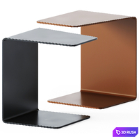 Coffee Table Closed 36 by Manutti 3D Model Corona