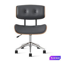 Dax Bentwood Office Chair 3D Model Vray, Corona