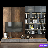 TV shelf 0378 3D Model Vray