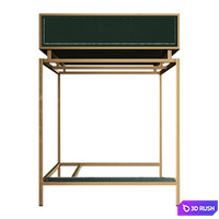 Work table Arabel 3D Model Corona