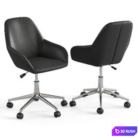 Swivel Office chair 3D Model Vray, Corona