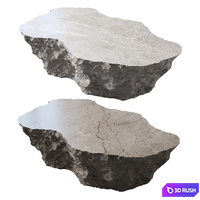 Stone table №3 3D Model Corona