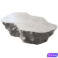 Stone table №3 3D Model Corona