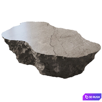 Stone table №3 3D Model Corona