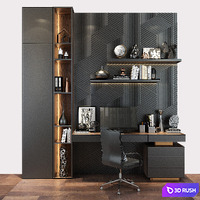 Worktable 0155 3D Model Vray