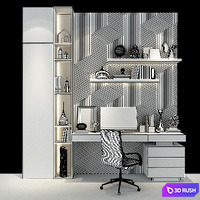 Worktable 0155 3D Model Vray