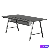 Gaming computer desk Ikea UTESPELARE 3D Model Vray, Corona