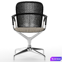 Herman miller keyn chair  (Keyn Chair Group) 3D Model Vray