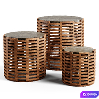 Etel Design - Maria Preciosa Side Table 3D Model Vray