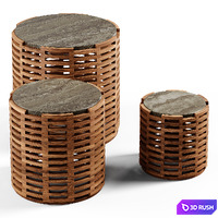 Etel Design - Maria Preciosa Side Table 3D Model Vray
