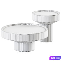 Westwing Wood Coffee Tables 3D Model Corona