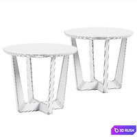 Stowe Side Table West Elm / Coffee table 3D Model Corona