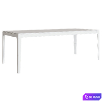 Dining table ETHAN 3D Model Corona
