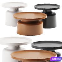 Tuba Cosmorelax Coffee Tables 3D Model Corona