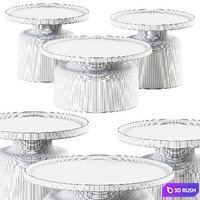 Tuba Cosmorelax Coffee Tables 3D Model Corona