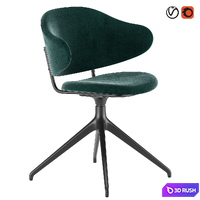 Calligaris HOLLY 3D Model Vray, Corona