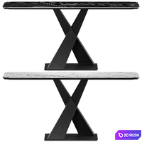 Dining table x-form2 3D Model Corona