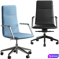 Office chair LD Seating Harmony Pure 852 3D Model Corona