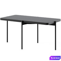 Coffee table SHELTON by Rowico Home 3D Model Vray, Corona