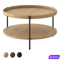 Renee coffee table 3D Model Vray, Corona