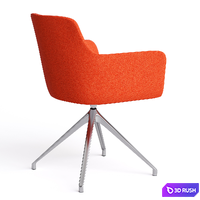 Office Chair City from Quadrifoglio 3D Model Vray, Corona