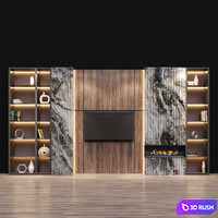 TV Zone 53 3D Model Vray, Corona