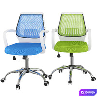 Ergoplus office chair 3D Model Vray, Corona