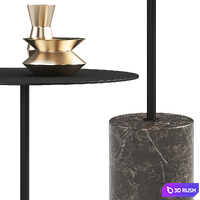 Joybird Braco End Table 3D Model Vray, Corona