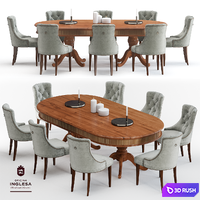 Ivis Capitoné &amp; Beaumont by Oficina Inglesa 3D Model Corona