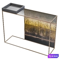 Lario Console 3D Model Vray, Corona
