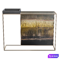 Lario Console 3D Model Vray, Corona