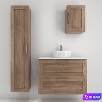 Furniture for bathroom, sink and faucet IKEA 3D Model Corona