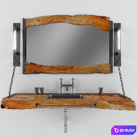 Slab 3D Model Vray