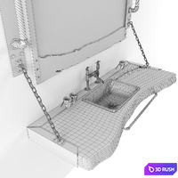 Slab 3D Model Vray