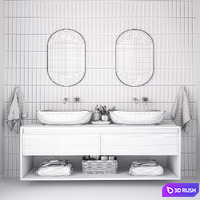 Bathroom Furniture I Bathroom furniture_15 3D Model Vray