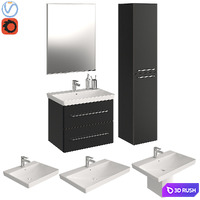 Villeroy &amp; Boch Avento part 2 3D Model Vray, Corona