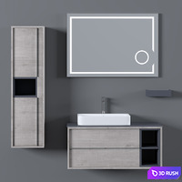 Bathroom Furniture Set -22 | Elantra 100 3D Model Vray