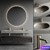 Inbani Strato 02 B Vanity Unit Set 2
