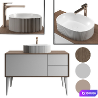 Washbasin VENTO by KERAMA MARAZZI