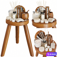 Zara home wood stool 02